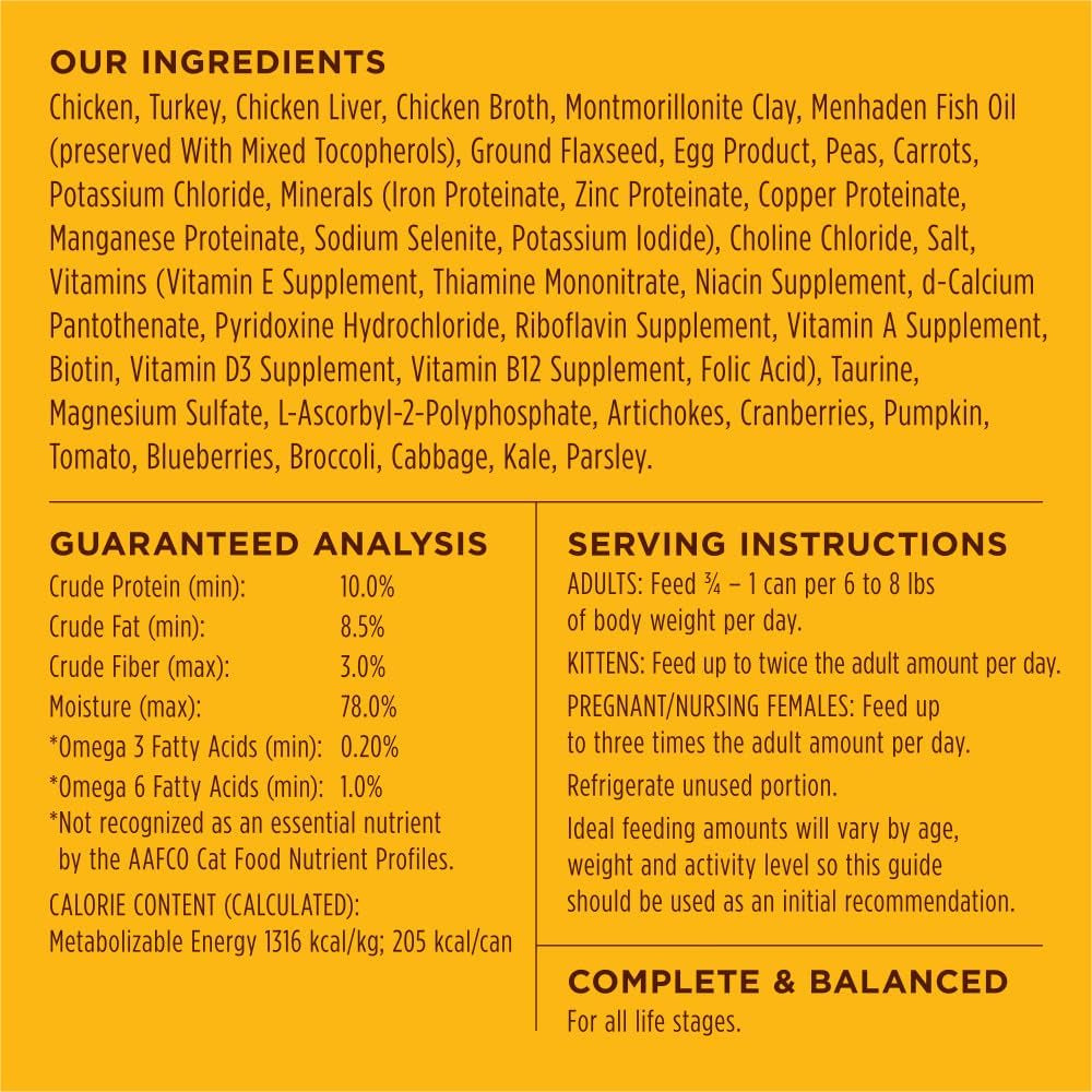 Original Natural Wet Canned Cat Food, 5.5 Ounce