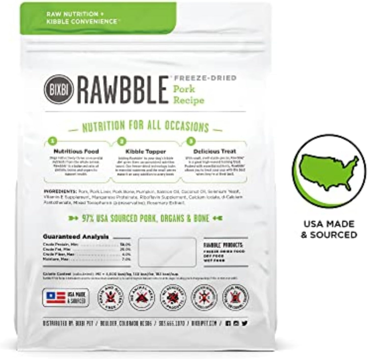 Liberty Freeze-Dried Dog Food Topper & Treats