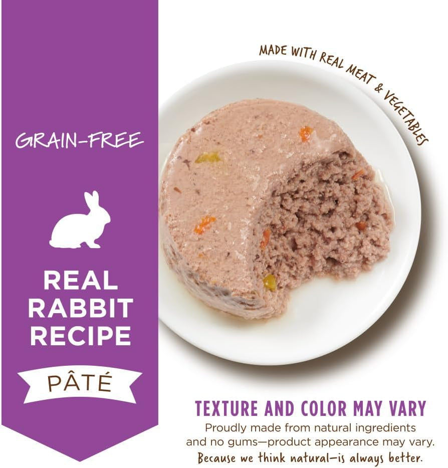 Real Rabbit Recipe Natural Wet Canned Cat Food