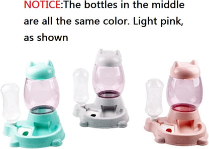  Food Feeder & Water Dispenser For Pets