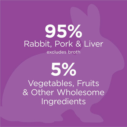 Real Rabbit Recipe Natural Wet Canned Cat Food