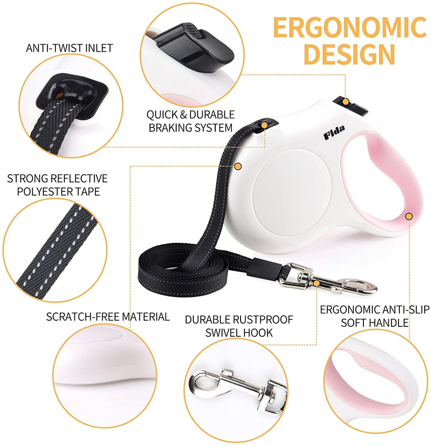 Retractable Dog Leash 