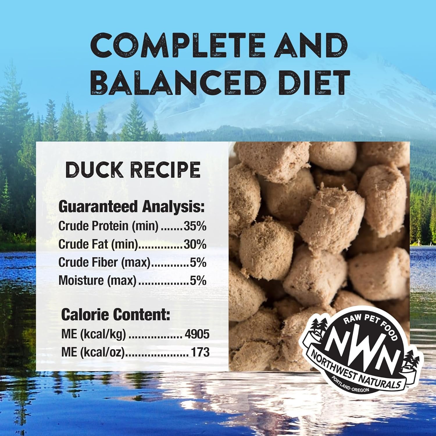 Freeze-Dried Duck Cat & Kitten Food 