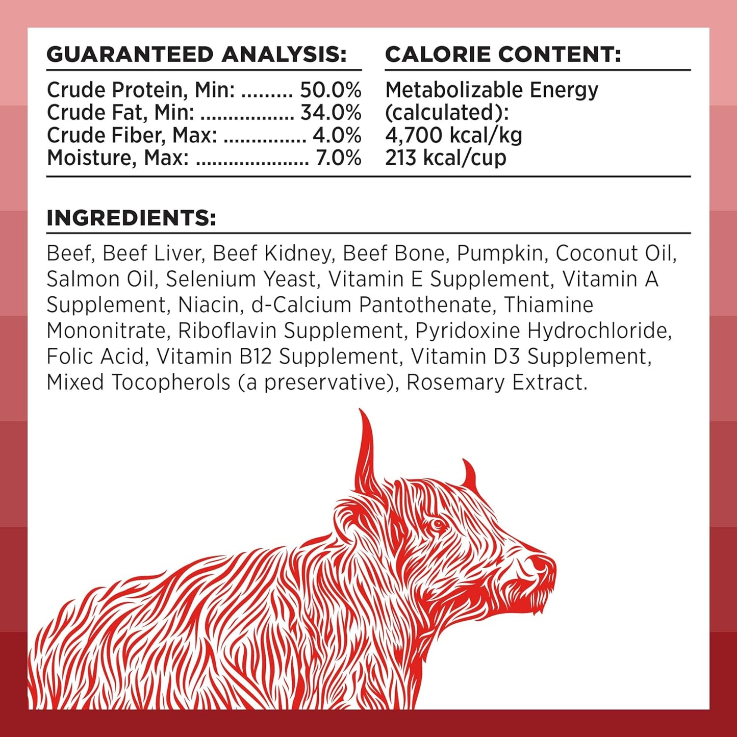 100% Beef Dog Food